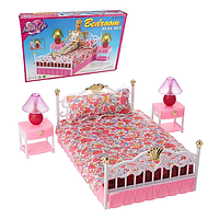 Набор кукольной мебели Gloria Спальня для Барби