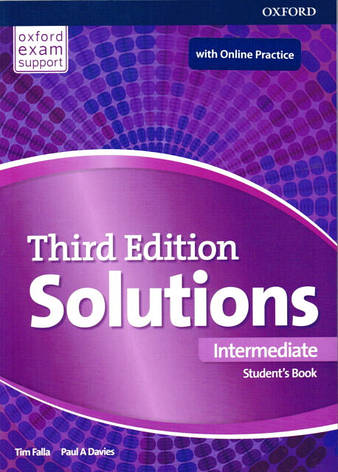 Solutions Third Edition Intermediate Student's Book with Online Practice / Підручник з практикою, фото 2