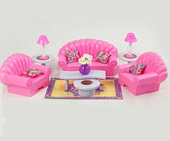 Меблі для барбі Gloria Вітальня