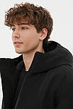 Демісезонна чоловіча куртка Finn Flare FBC23054-200 чорна L, фото 5