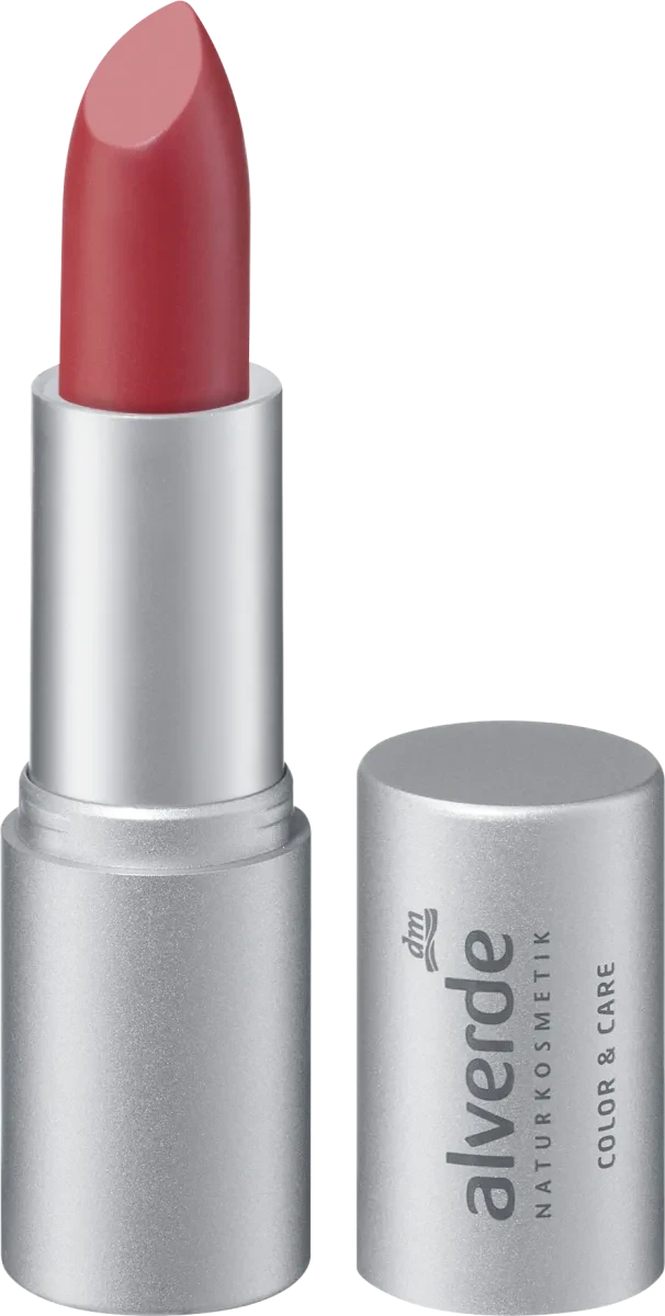 Губна помада​​​​​​​ alverde NATURKOSMETIK Color & Care 08-Cherry, 4.6 мл