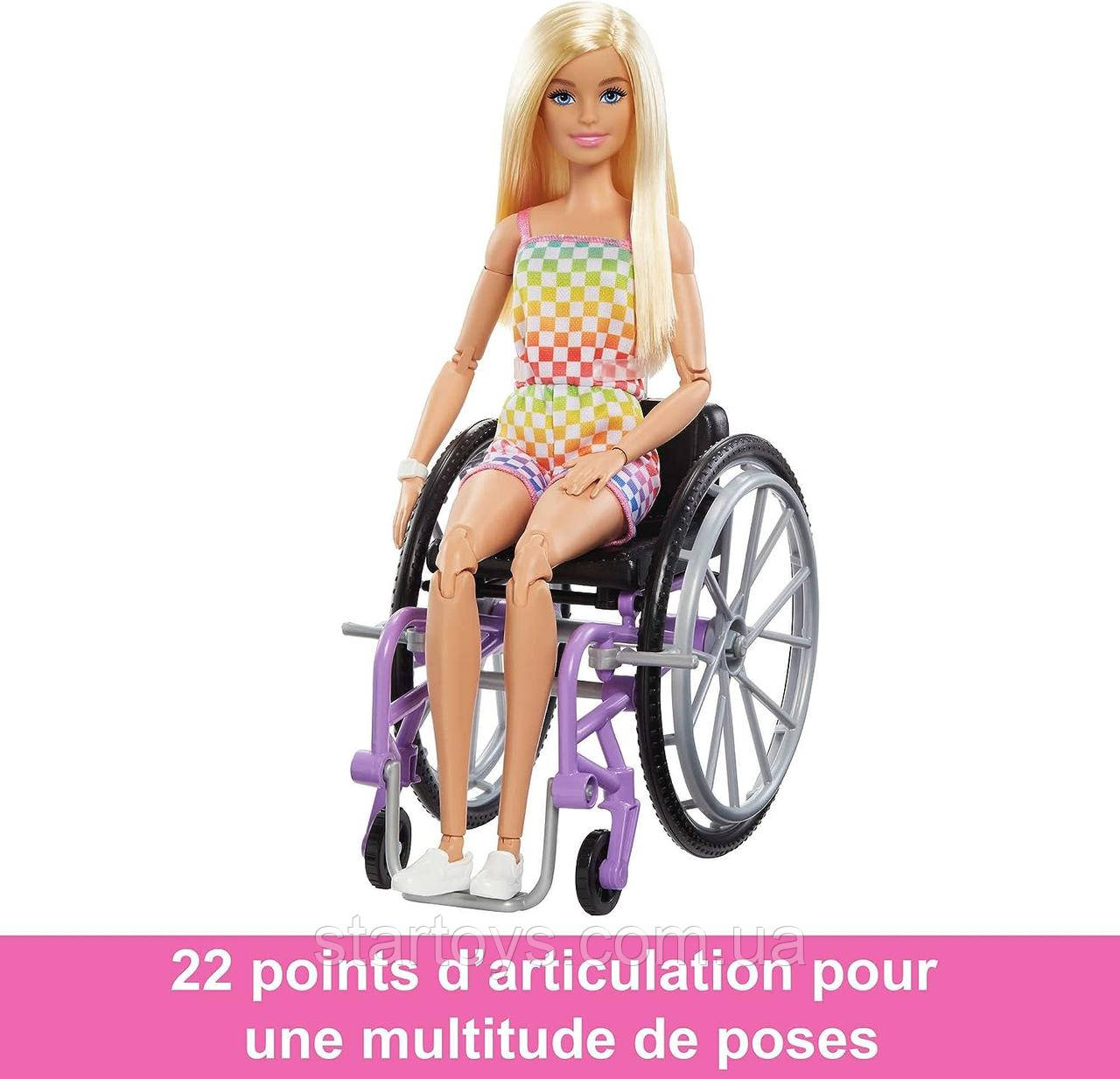Барбі Фешіонітас Блондинка # 194 Barbie Fashionistas Doll HJT13, фото 1