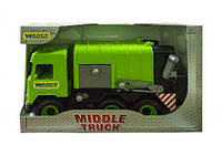 Мусоровоз "Middle truck" (зеленый) [tsi41044-TCI]