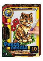 Ковровая вышивка "Punch needle: Котик" PN-01-07 [tsi101409-TCI]