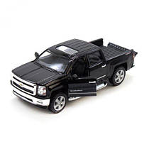 Машинка KINSMART "Chevrolet Silverado" (черная) [tsi26723-ТSІ]