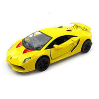 Машинка KINSMART "Lamborghini Sesto Elemento" (желтая) [tsi118508-TCI]