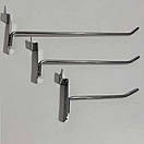 Гачки в Єкономпанель 5 см діаметр 6 мм (хромований одинарний, фото 3