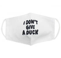 Многоразовая 4-х слойная защитная маска "I dont give a duck" размер 3, 7-14 лет [tsi153186-TCI]