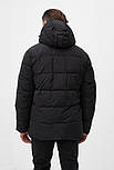 Зимова чоловіча куртка Finn Flare FWB26061-200 Down Fill чорна 3XL, фото 3