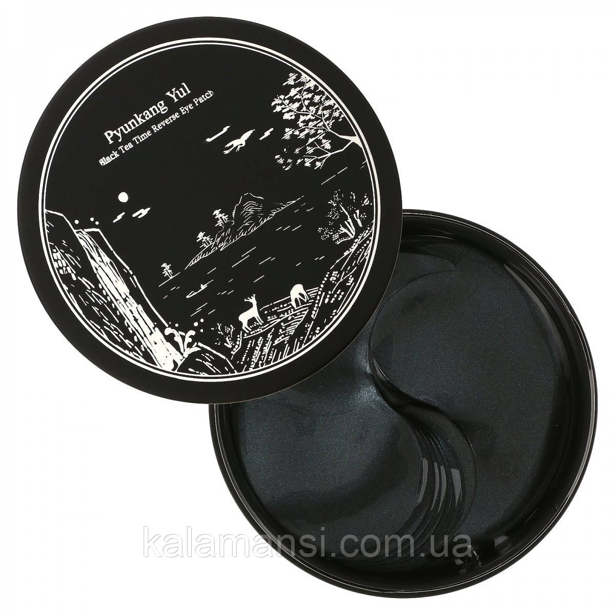Патчі з чорним чаєм Pyunkang Yul Black Tea Time Reverse Eye Patch 60 шт