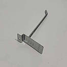 Гачки в Єкономпанель  15 см діаметр 4 мм хромований одинарний, фото 7