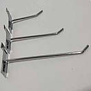 Гачки в Єкономпанель 5 см діаметр 6 мм (хромований одинарний, фото 7