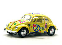 Машинка KINSMART "Volkswagen Beetle" (желтая) [tsi108918-ТSІ]