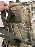 Посилений армійський баул із твердою спинкою та подвійним шаром тканини Кордури Мультикам, фото 4