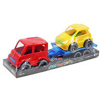 Набор авто "Kid cars Sport" (автобус красный + машинка желтая) [tsi194776-TCI]