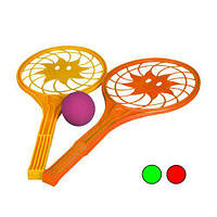 Набор для тенниса "Солнышко" (2 ракетки и мячик) [tsi33956-TCI]