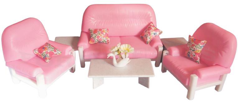 Меблі для барбі Gloria Класична Вітальня, фото 1