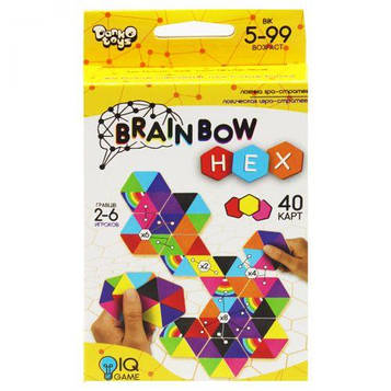 Розвиваюча настільна гра "Brainbow Hex" [tsi174721-TCI]