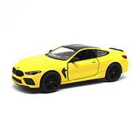 Машинка KINSMART "BMW M8 Competition Coupe", желтая [tsi174928-TCI]