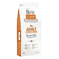 Brit Care Adult Medium Breed Lamb and Rice 12 kg (д/собак весом от 10 до 25 кг)