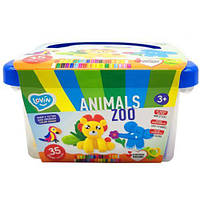 Набор теста для лепки "Zoo animals box" [tsi205432-TCI]