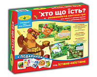 Игра "Кто что ест?" (укр) [tsi128614-TCI]