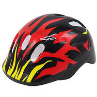Детский защитный шлем для спорта, красное пламя [tsi208399-TCI]