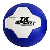 Мяч футбольный "TK Sport" №5, синий [tsi209808-ТSІ]