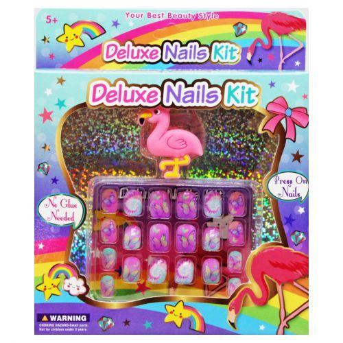 Набор накладных ногтей + колечко "Deluxe Nails Kit" [tsi201051-ТSІ] - фото 1 - id-p1929743854