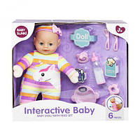 Пупс плюшевый "Interactive Baby", вид 1 [tsi169366-ТSІ]