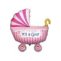 Кулька з фольги "It's a girl" [tsi169483-ТSІ]