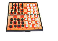 Набор 2 в 1 (шашки и шахматы) [tsi33966-TSI]