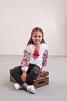 Вишиванка для дівчинки «Жоржина» 122 см, фото 6
