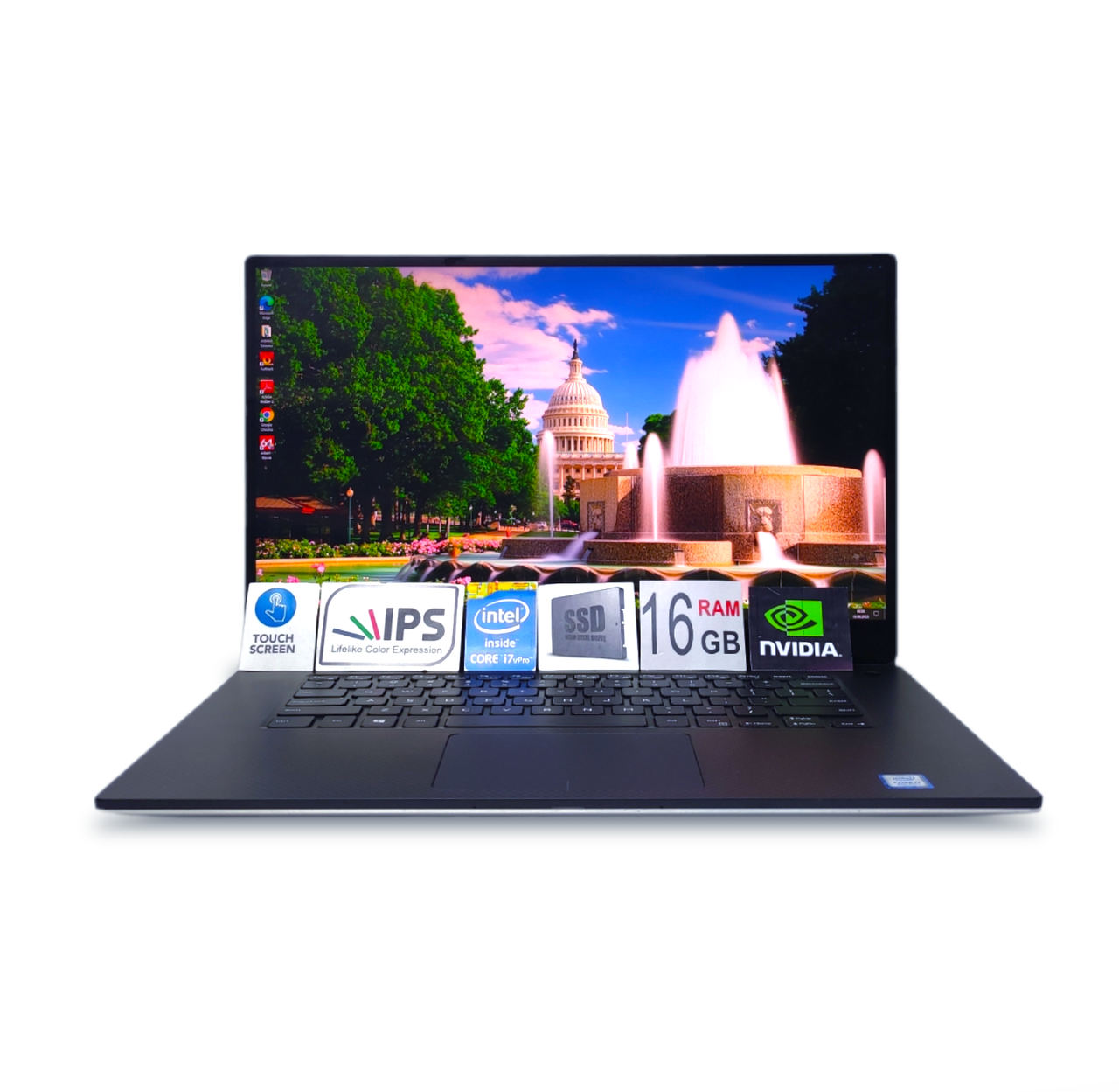 Графічна станція Dell  Precision 5530 15.6 4K IPS Touch Core i7-8850H 16GB SSD500GB NVIDIA Quadro P1000 4GB