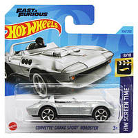 Машинка Hot Wheels CORVETTE GRAND SPORT ROADSTER сіра [tsi214740-ТSІ]