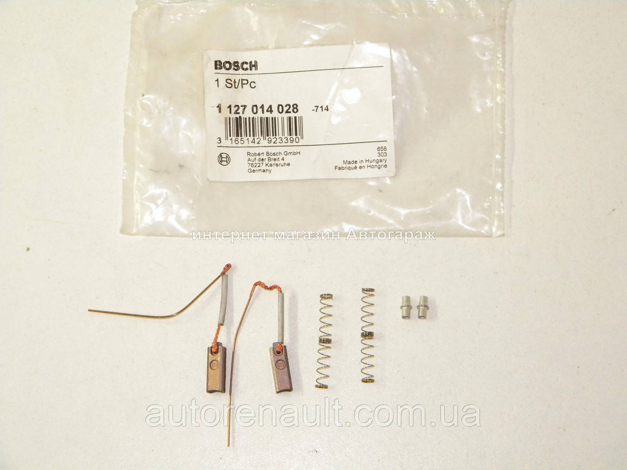 Купить Щетка генератора Renault Trafic 2.5dCi (тип Bosch) 4х6х16 BOSCH ...