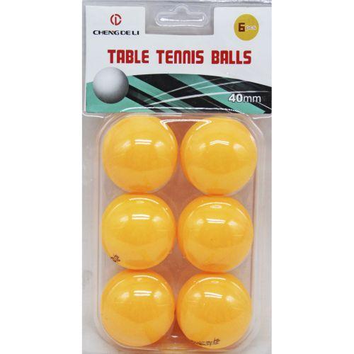 Набор мячиков для настольного тенниса, 6 шт. [tsi202910-TSI] - фото 1 - id-p1929780322