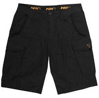 Шорти Fox Collection Black and Orange Combat Shorts