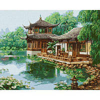 Картина по номерам "Китайский домик" [tsi196041-TSI]