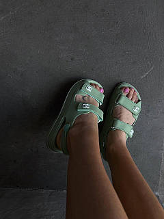 Chanel Dad Sandals Green Premium CH019 ID 1929775124 2202.20 Prom.ua