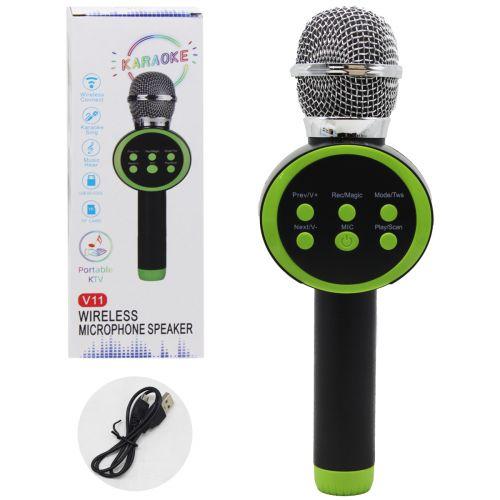 Микрофон беспроводной "Wireless Microphone", зеленый [tsi213258-TCI] - фото 1 - id-p1929763176