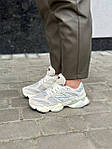 Жіночі кросівки New Balance 9060 Joe Freshgoods Inside Voices Sea Salt Mindful Grey (сіро-білі) демі art042 топ, фото 7