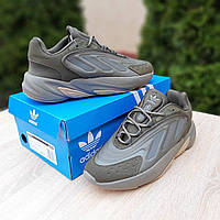 Мужские кроссовки Adidas Ozelia (хаки) удобные стильные кроссы для спорта и прогулок О10952 mood