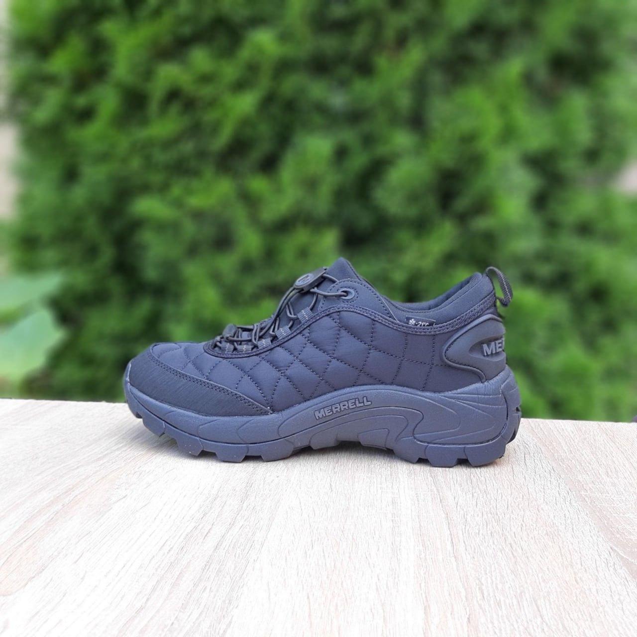 Чоловічі кросівки Merrell ICE CUP MOC (чорні) модні зимові кросівки 3957 Мерелл vkross