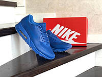 Мужские кроссовки Nike Hyperfuse (синие) тонкие комбинированные спортивные яркие кроссы В11672 топ
