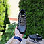 Чоловічі кросівки Adidas Terrex (чорні із зеленим) модні низькі кросівки 11044 Адідас vkross, фото 3