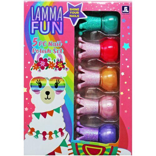 Набор лаков для ногтей "Lamma Fun", 5 шт. [tsi213816-TSI] - фото 1 - id-p1929790535