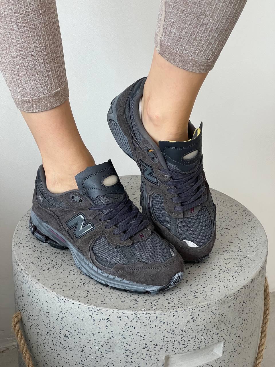 Чоловічі кросівки New Balance 2002R Protection Pack Phantom (сірі) осінні стильні спорт кроси NB048топ, фото 1