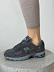 Чоловічі кросівки New Balance 2002R Protection Pack Phantom (сірі) осінні стильні спорт кроси NB048топ, фото 3