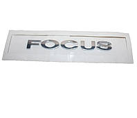 Шильдик емблема напис на багажник Focus колір хром